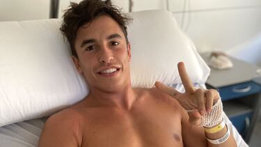 20/07/20 MOTOCICLISMO MOTOGP
MARC MARQUEZ LESOIN ROTURA DE HUMERO OPERACION HOSPITAL
FOTO ENVIADA MONICA.ARIAS.
PUBLICADA 22/07/20 NA MA25 2COL