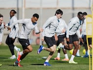 Loic, Petit y Dyab en primer plano.i