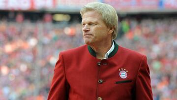 Oliver Kahn con el Bayern de Múnich.