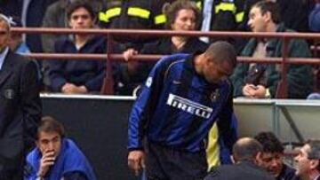 Ronaldo ha vuelto a lesionarse en el partido de su reaparición en la Serie A.