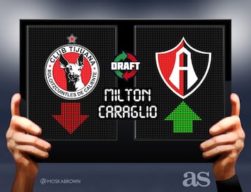 Los 79 movimientos del Draft del Apertura 2017 en imágenes