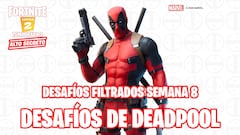Fortnite: desafíos filtrados de Deadpool Semana 8