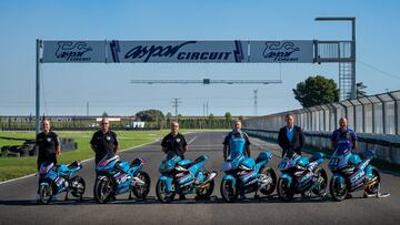 Presentación de la MIR Racing Aspar Cup.