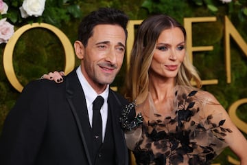 Adrien Brody y Georgina Chapman