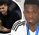 Vinicius responde por primera vez a una pregunta directa sobre perder el Balón de Oro