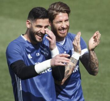 Sergio Ramos y Kiko Casilla.