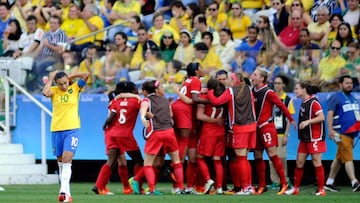 Brasil se queda sin medalla y Canadá suma su segundo bronce