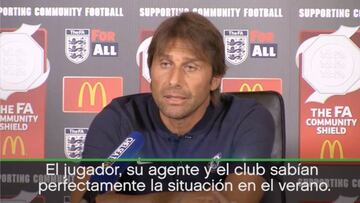 Conte responde al abogado de Diego Costa: "No está informado"
