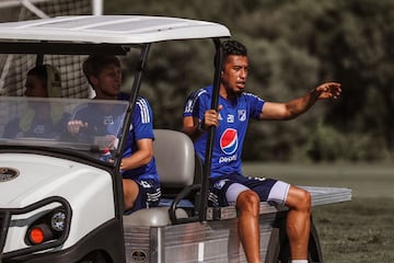 Millonarios entrenó en el Omni Champions Gate de Orlando antes de disputar el partido amistoso ante Atlético Nacional por la Florida Cup.