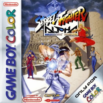 street fighter alpha warriors dreams game boy color