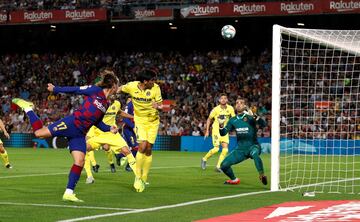 1-0. Antoine Griezmann marcó el primer gol.