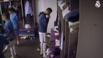 Lo nunca visto en Cristiano: rezos, besos a amuletos y nervios antes de la final