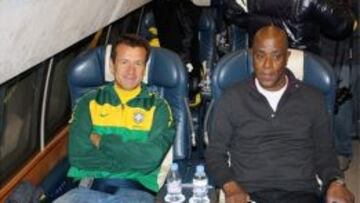 Lamine Fofana, junto a Dunga.