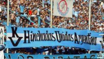 Hinchas Unidas Argentina congrega a diferentes barras bravas de diferentes equipos argentinos. 