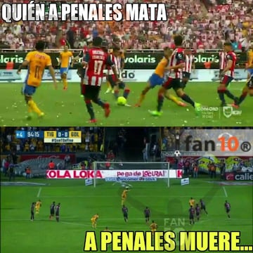 Los 45 mejores memes de la derrota de Chivas frente a Tigres