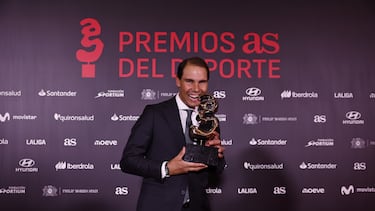 Rafa Nadal, en la Gala AS 2025.