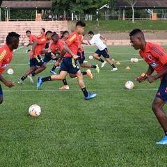 Colombia se olvida de la derrota y ya piensa en Uruguay