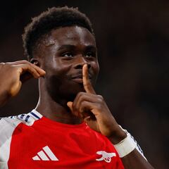 Saka: objetivo Madrid