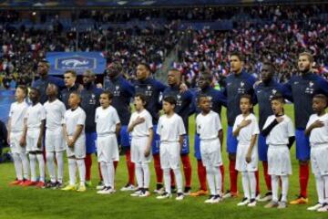 Francia vs Rusia, el primer partido en Saint Denis tras el 13N