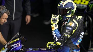 Rossi sigue exigiendo a Yamaha una M1 ganadora.