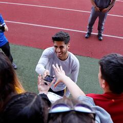 El primer entrenamiento de España, en imágenes