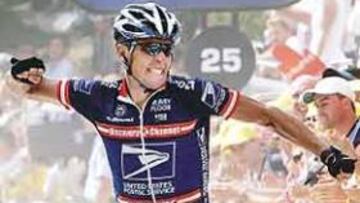 <b>APLASTANTE. </b>Lance Armstrong ha dominado siete años el Tour.