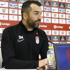 Diego Martínez: "Estamos condicionados por las bajas"