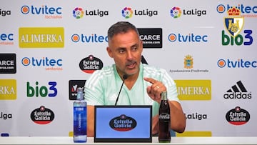 José Gomes, en la previa del partido ante el Ibiza