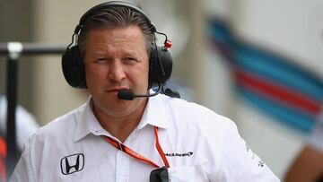 Zak Brown tiene dudas sobre un 2018 con Honda como suministrador de motores.