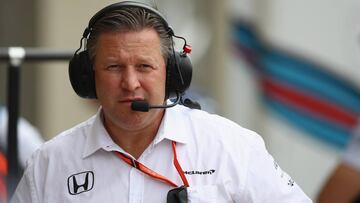 Zak Brown tiene dudas sobre un 2018 con Honda como suministrador de motores. 