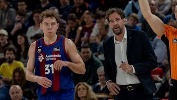 El joven jugador se plantea dos opciones lejos de Barcelona para la temporada que viene: buscar un sitio en la NBA o regresar al Zalgiris.