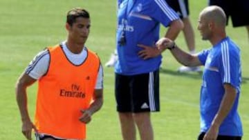 Cristiano Ronaldo, triste y decepcionado con Zidane