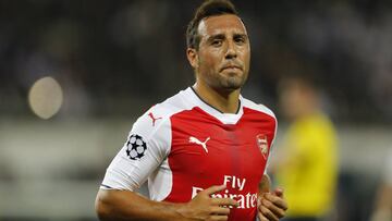 Santi Cazorla, jugador del Arsenal. 