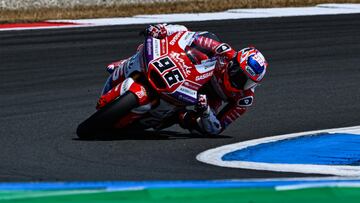 Jake Dixon, con la Kalex de GasGas en Assen.