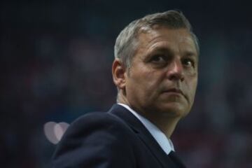 Bruno Genesio entrenador del Lyon