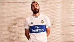 ¿Como la UC? La llamativa nueva camiseta retro de Real Madrid