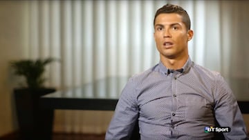 Cristiano Ronaldo, en la entrevista a BT Sport en noviembre de 2015.