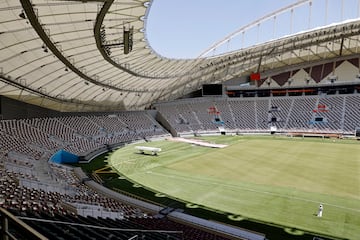 Acogerá partidos hasta los cuartos de final y el duelo por el tercer lugar. Construido en 1976, el estadio ha recibido eventos históricos como los Juegos Asiáticos, la Copa del Golfo y la Copa Asiática de la AFC. En 2019 acogió el Mundial de Atletismo, además de varios partidos de la Copa Mundial de Clubes de la FIFA™. El estadio fue remodelado de cara a Qatar 2022.