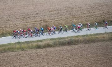 Escapada de 21 corredores durante la 8ª etapa de la Vuelta a España 
