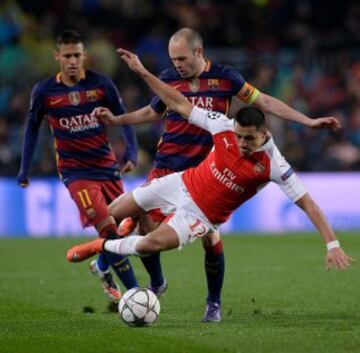 Así fue el regreso de Alexis Sánchez a Barcelona