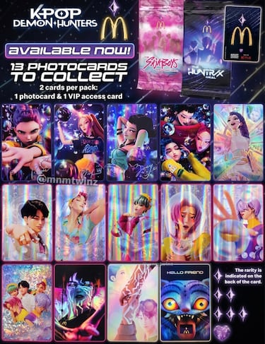 ‘Las guerreras K-pop’, nuevo objetivo de los especuladores, con sus coleccionables de McDonald’s a precios desorbitados