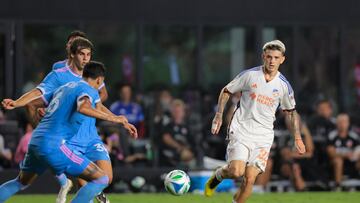 Partido Intenso pero sin goles de Inter Miami ante Cincinnati
