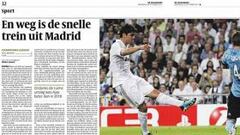 La prensa holandesa alaba el juego del Madrid y su "extraordinaria" velocidad.