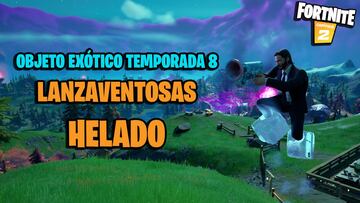 Lanzaventosas Helado en Fortnite: dónde encontrarlo y para qué sirve