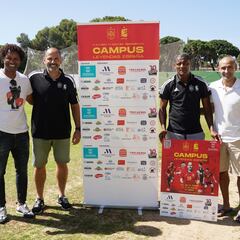 Las claves de Salva Ballesta, Catanha, Jesule y Hélder para que el Málaga vuelva a Segunda