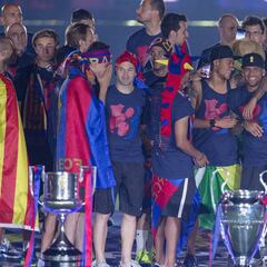 Las primas del Barça por ganar la Liga: de 300.000 € a 1 'kilo'