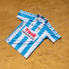 Guiño a Juanito en la camiseta del 120 aniversario del fútbol malagueño