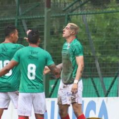 Ryduan Palermo, hijo de Martín se estrenó con Marathón de Honduras
