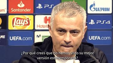 La pregunta que desató el nuevo enojo de Mourinho