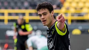 El jugador estadounidense Gio Reyna regresó a los entrenamientos con el Borussia Dortmund